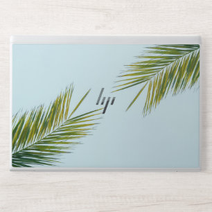 Palm tree branch HP laptop skin