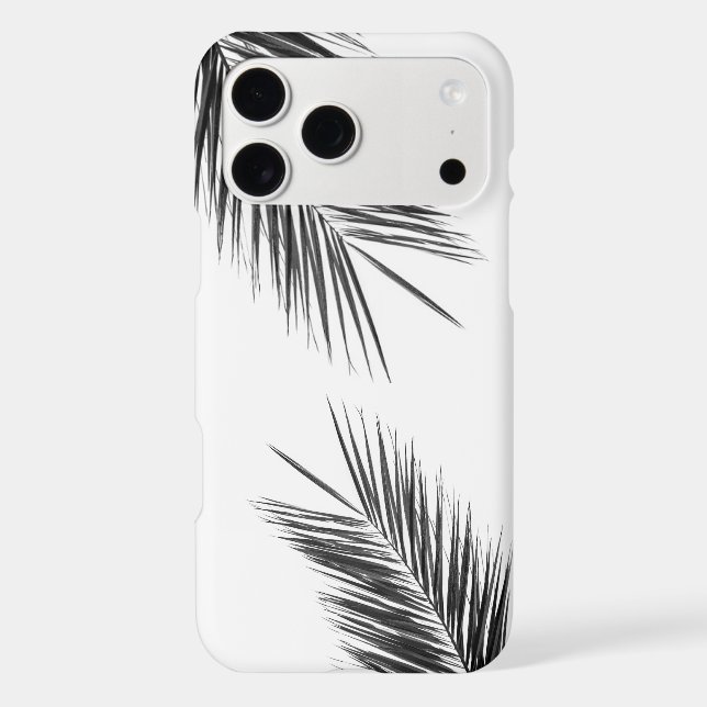 Palm tree branch iPhone case (Back)