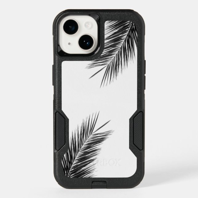 Palm tree branch otterbox iPhone case (Back)