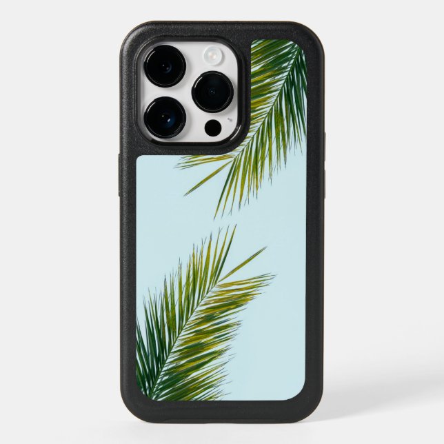 Palm tree branch otterbox iPhone case (Back)