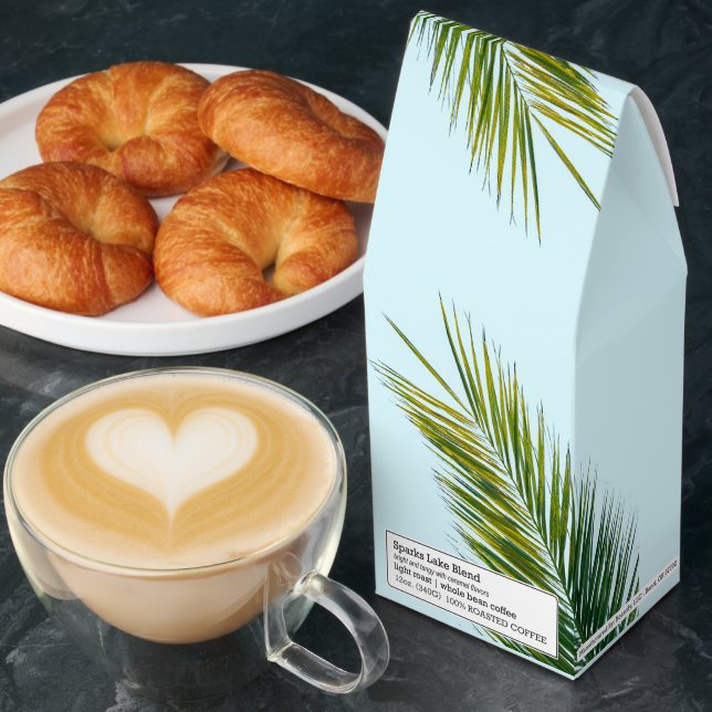 Palm tree branch roasted coffee (Breakfast)