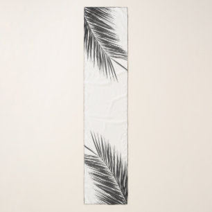 Palm tree branch scarf