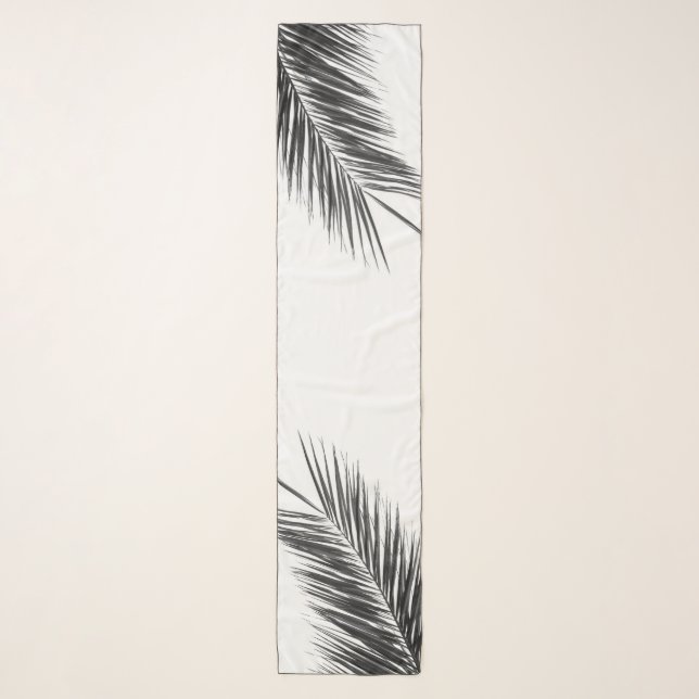 Palm tree branch scarf (Front)