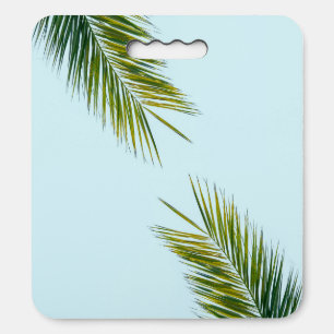 Palm tree branch seat cushion