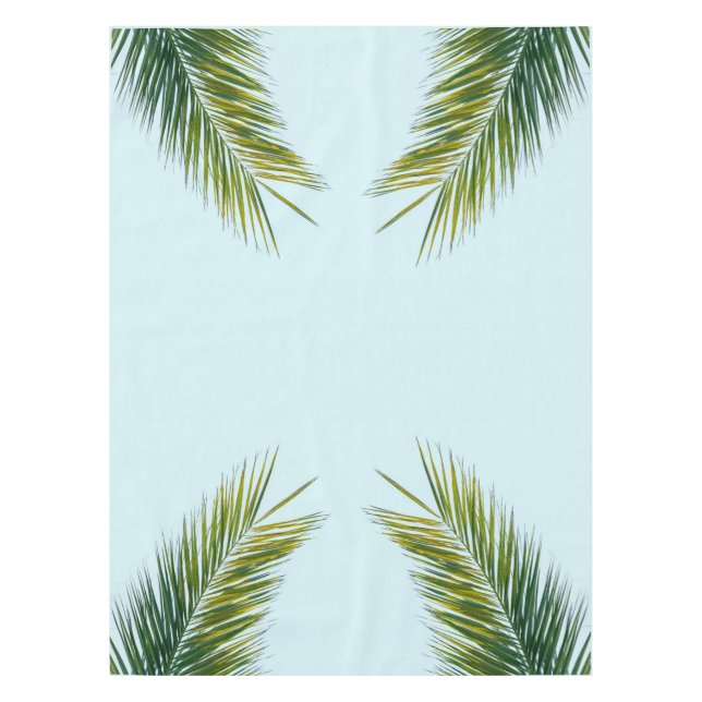 Palm tree branch tablecloth (Front)
