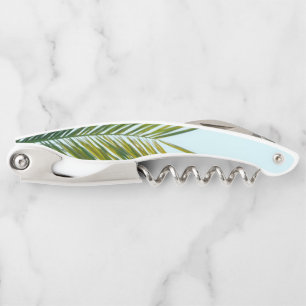 Palm tree branch waiter's corkscrew