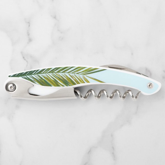 Palm tree branch waiter's corkscrew (Front)