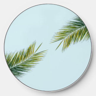 Palm tree branch wireless charger