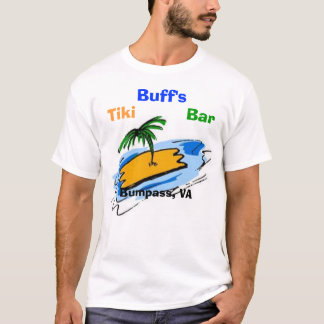 Palm Tree, Buff's, Tiki, Bar, Bumpass, VA T-Shirt