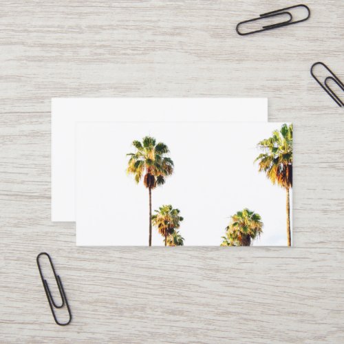 Palm Tree Business Card