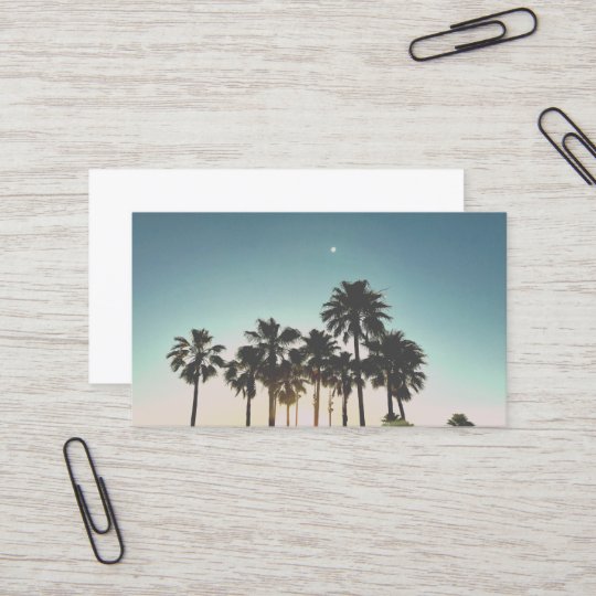 Palm Tree Business Card | Zazzle.com