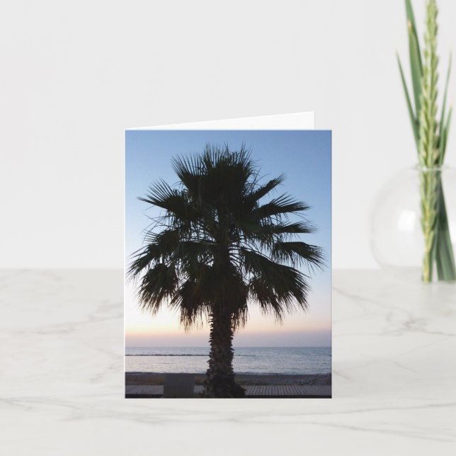 Palm Tree Card (Front)