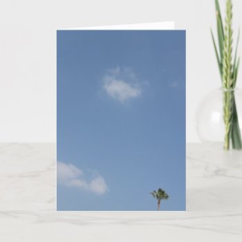 Palm Tree Card by DonnaGrayson at Zazzle