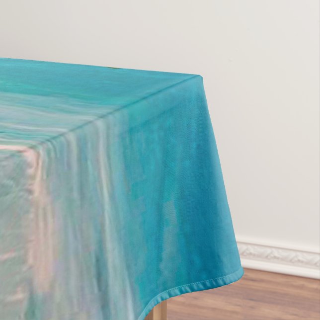 Palm tree Christmas tablecloth tropical (In Situ)