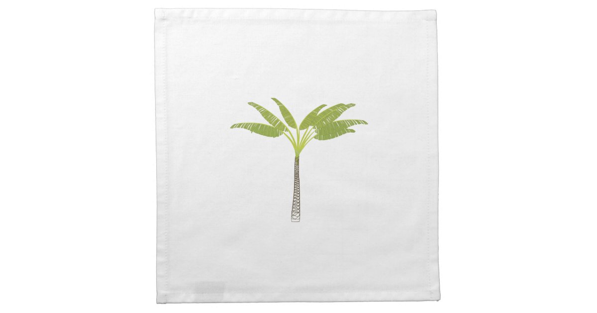 Palm Tree Cocktail Napkins | Zazzle