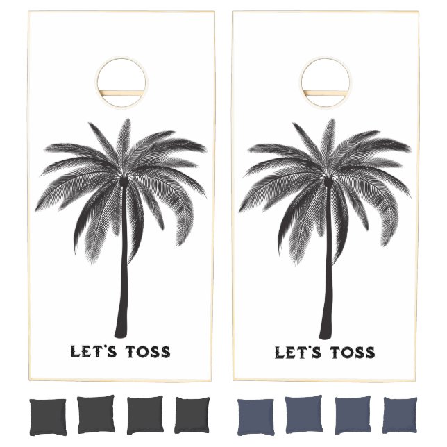 Palm Tree Cornhole Set (Set)