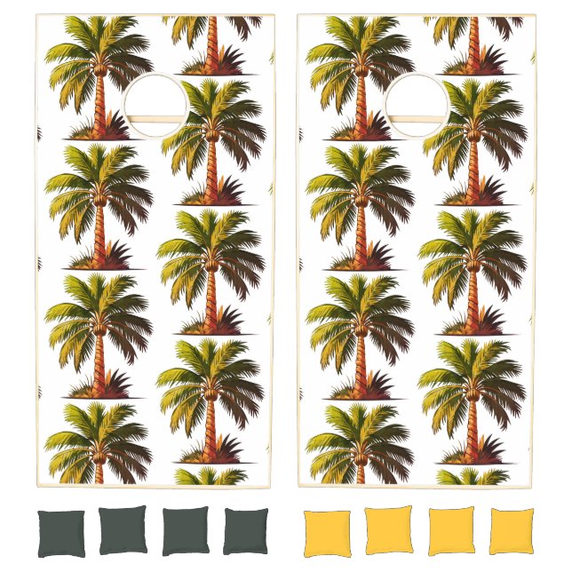 Palm tree cornhole set (Set)