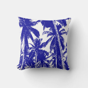 Palm Tree Design Throw Pillow