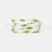 Palm tree face mask (Front, Folded)
