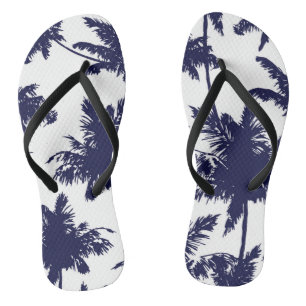 Palm Tree Flip Flops