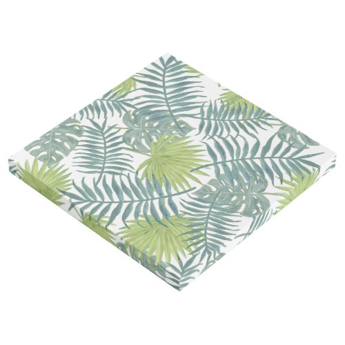 Palm Tree Fronds Painting Hawaiian Gallery Wrap