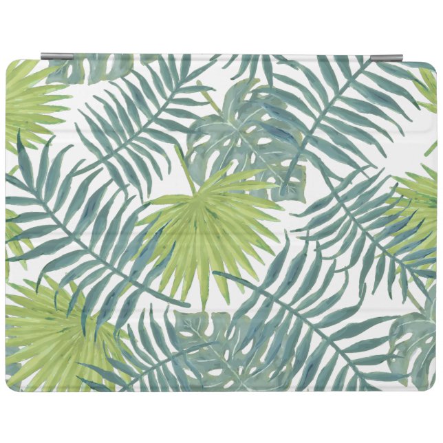 Palm Tree Fronds Painting Hawaiian iPad Smart Cover (Horizontal)