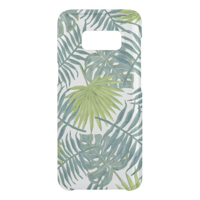 Palm Tree Fronds Painting Hawaiian Uncommon Samsung Galaxy Case (Back)