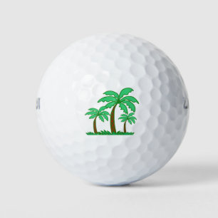 palm tree golf balls
