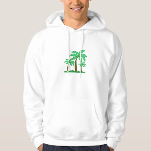 palm tree hoodie