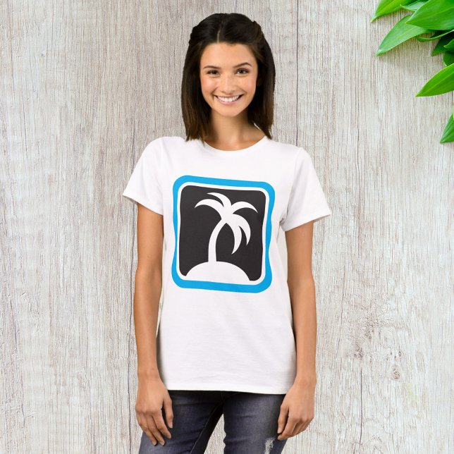 Palm Tree Icon T-Shirt (Creator Uploaded)