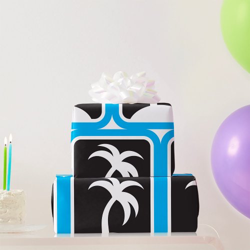 Palm Tree Icon Wrapping Paper