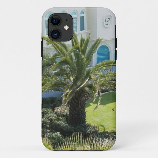 Palm Tree in Oceanside, CA iPhone 5 Case-Mate iPhone Case (Back)