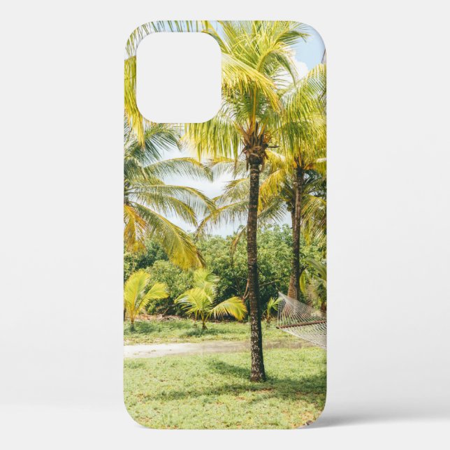Palm tree in the morning Case-Mate iPhone case (Back)
