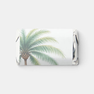 Palm Tree Island Destination Green Wedding Hershey's Miniatures