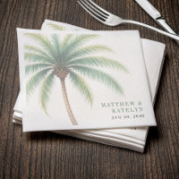 Palm Tree Island Destination Green Wedding