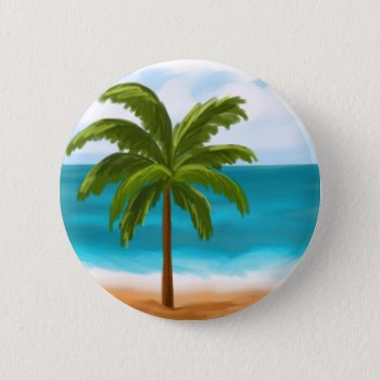 Palm Tree.jpg Pinback Button by Regella at Zazzle
