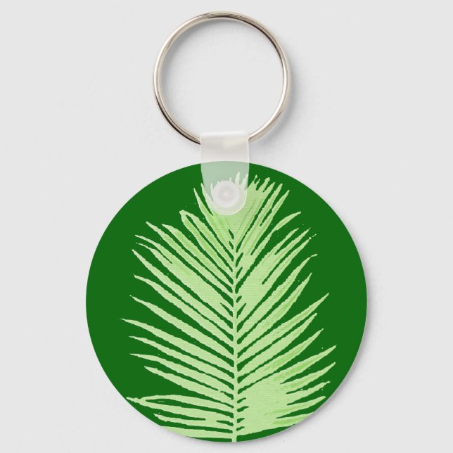 palm tree keychain (Front)