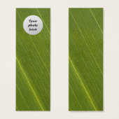 Palm Tree Leaf Custom Bookmark (Front & Back)