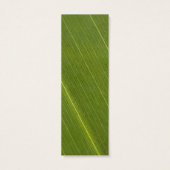 Palm Tree Leaf Custom Bookmark (Back)