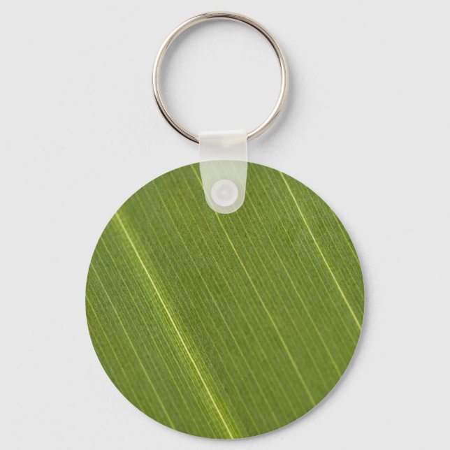 Palm Tree Leaf Keychain (Front)