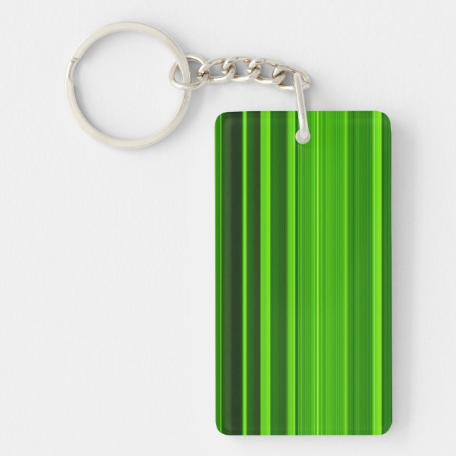 Palm Tree Leaf Texture Keychain (Front)