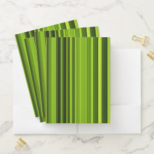 Palm Tree Leaf Texture Pocket Folder