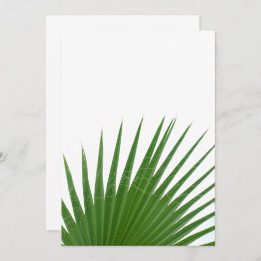 Palm tree leaves (Front/Back)
