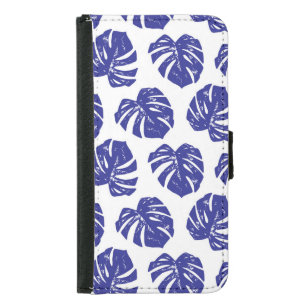 Palm Tree Leaves: Natural Pattern Samsung Galaxy S5 Wallet Case