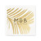Palm Tree Leaves Tropical Gold Personalized