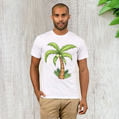 Palm Tree Mens T_Shirt