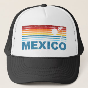 Palm Tree Mexico Trucker Hat