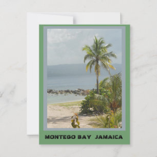 Palm Tree, Montego Bay Jamaica Postcard