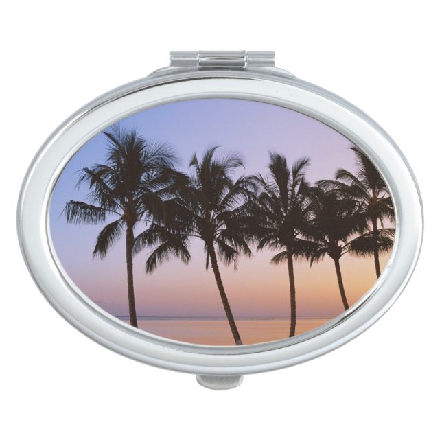 Palm tree, morning makeup mirror (Front)