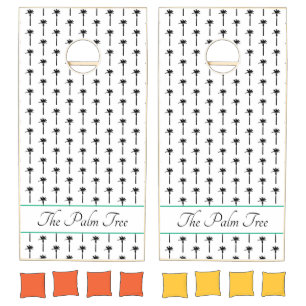 Palm Tree NAME Coastal Sports Game Fun